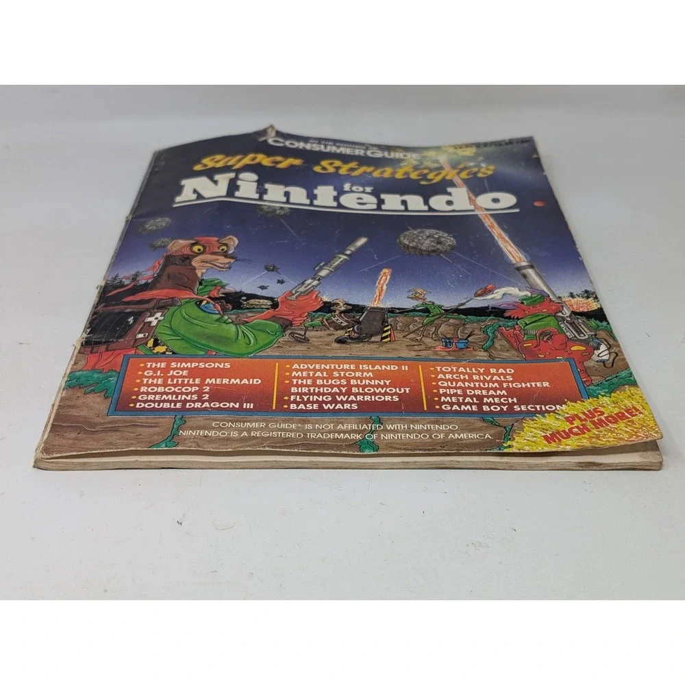 Super Strategies Nintendo NES Strategy Guide Vintage 1991‎ 90s 1990s